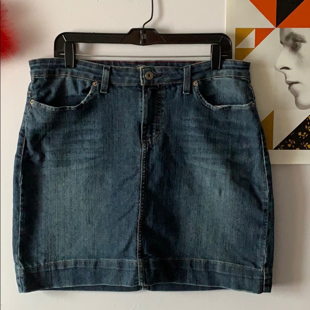 Dickies Jean skirt.